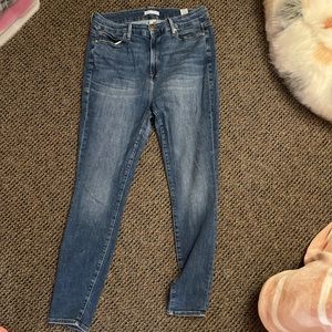 Good American high waisted skinny jeans